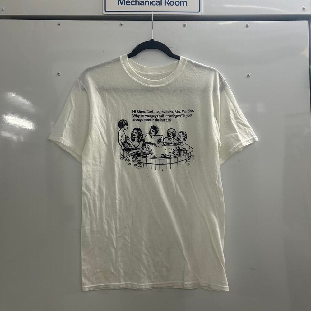 2000s Funny Swingers tshirt (Upside Down Pineapple)